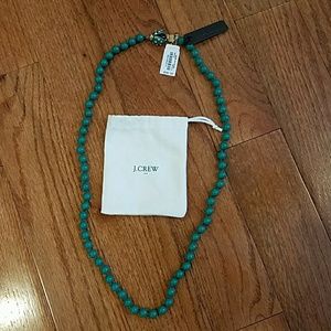 Green jcrew necklace
